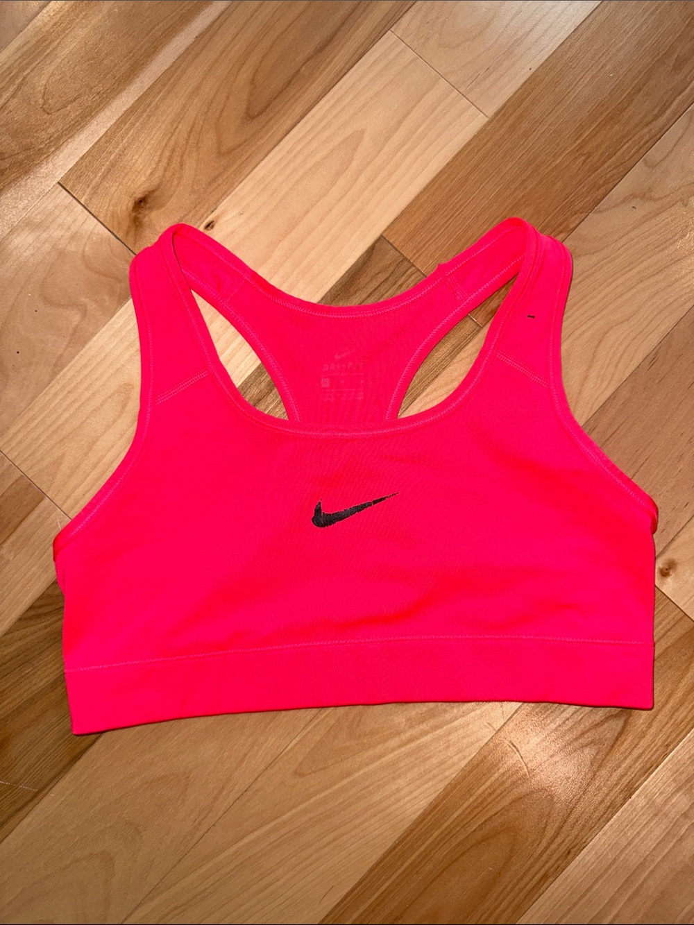 Nike Neon Pink Racerback Sports Bra